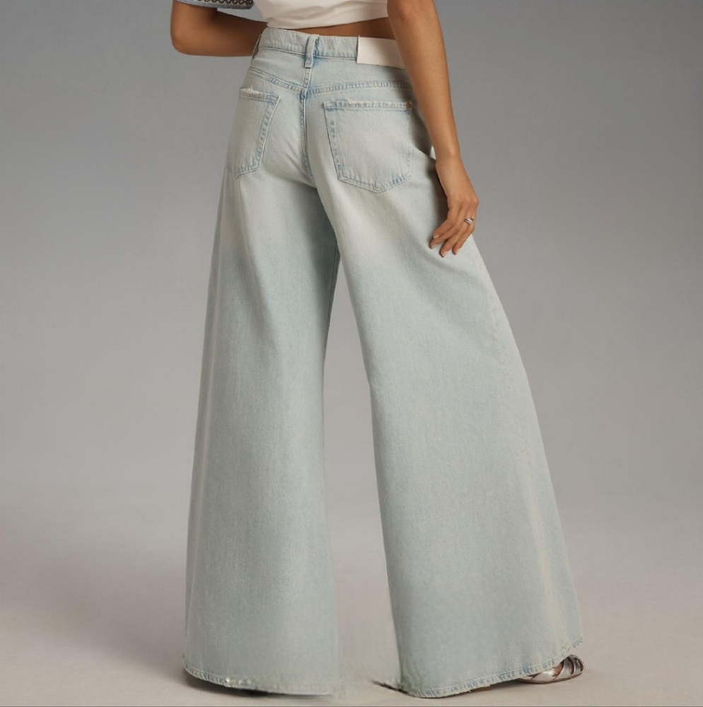 7 FOR ALL MANKIND Palazzo Jeans - Picture 2 of 8